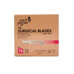 Pedi Planet pedicure scalpel blade (100pcs / box) size: 15