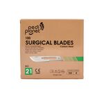 Pedi Planet pedicure scalpel blade (100pcs / box) size: 21