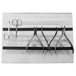 Pedicure tool holder stand plexiglass large