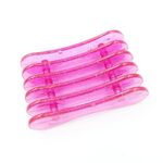 Plastic brush holder