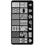Aphro Nails nail stamping Retro Carpet BC04