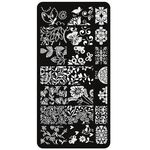 Aphro Nails nail stamping plate Leaf Maniac BC11