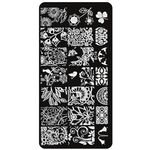 Aphro Nails nail stamping plate Flowery Field BC19