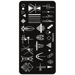Aphro Nails nail stamping Linear YZW-L15