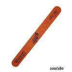 Pedi Planet breakable wood file long straight brown 100/180