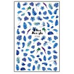 Aphro Nails nail sticker Blue Jungle F759