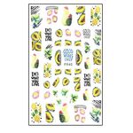 Aphro Nails nail sticker Exotic Fruits F940