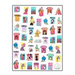 Aphro Nails nail sticker Lady CA739