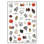 Aphro Nails nail sticker Autumn day YZWS208
