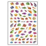 Aphro Nails nail sticker Find your shells ZS204
