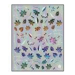 Aphro Nails nail sticker Forest Leafs Colorful CJ013SZ