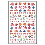 Aphro Nails nail sticker Funny Fishes ZS205