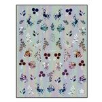 Aphro Nails nail sticker Golden Garden Colorful CJ011SZ
