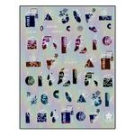 Aphro Nails nail sticker Lovely Colorful CJ017SZ