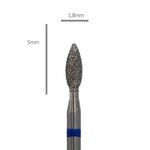 Aphro Nails Pro-line diamond drill bit for artificial nail lance shaped 1.8mm