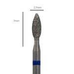 Aphro Nails Pro-line diamond drill bit for artificial nail lance shaped 2.7mm