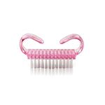 Brush that can be put on the finger