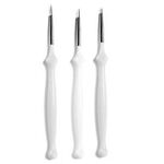 Nail decoration brush set 3pcs
