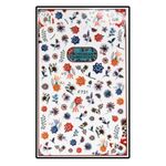 Nail Sticker Bohemian Flowers F731