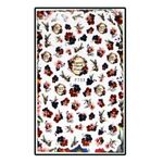 Nail Sticker Classic Flowers F733