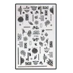 Nail Sticker Flowers F750
