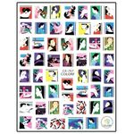 Nail Sticker Girl in Town CA737