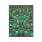 Nail Sticker Glow XMAS CY020