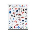 Nail Sticker Merry Christmas CA723