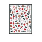 Nail sticker New Year CA720
