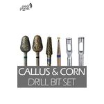 Pedi Planet Callus & Corn drill bit cutter set of 6 pcs
