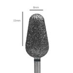 Pedi Planet diamond drill bit large mace shaped (extra coarse)