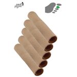 Pedi Planet fabric gel cutable toe protection tube 10cm size: M PACKAGE 5 pcs