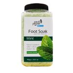 Pedi Planet Spearmint bath salt for foot with tea tree oil 950g