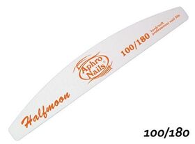 Aphro Nails nail file halfmoon white 100/180