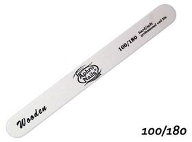 Aphro Nails wooden nail file white 100/180