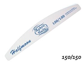 Aphro Nails nail file halfmoon white 150/150 grit