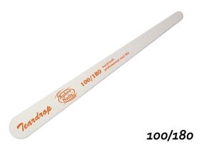 Aphro Nails nail file teardrop white 100/180