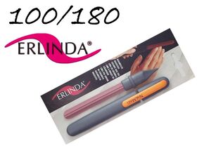 Erlinda nail maid ceramic nail file (grey-yellow)