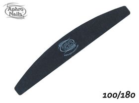 Aphro Nails nail file halfmoon black 100/180