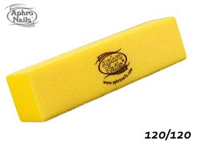 Aphro Nails nail buffer block yellow 120