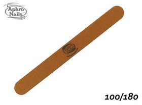 Aphro Nails wooden nail file brown 100/180