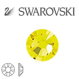 Swarovski rhinestone Citrine SS5