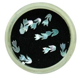 Nail art shell leaf Flower 1