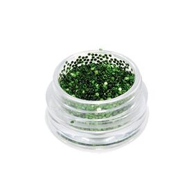 Nail konfetti green