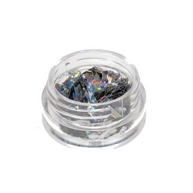Nail mylar silver