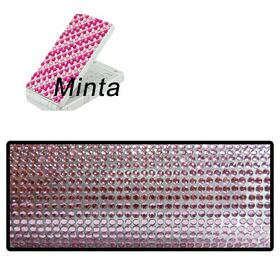 Rhinestone sticker crystal light rose