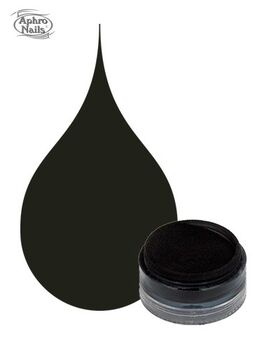 Aphro Nails color acrylic powder  Black 3,5g