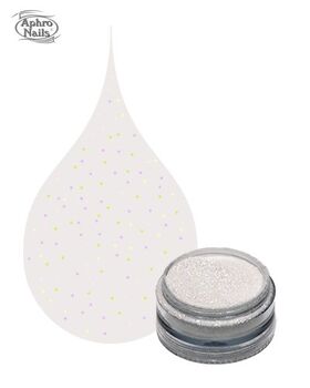 Aphro Nails color acrylic powder Silver Grey 3,5g
