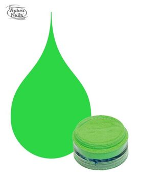 Aphro Nails color acrylic powder Neon Green 3,5g