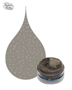 Aphro Nails color acrylic powder Onix Grey Brown 3,5g